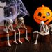 Halloween Skeleton Resin Ornaments Ghost Festival Atmosphere Do Not Listen, Watch, Do Not Talk About Skeleton Craft Decorations_desvips.com