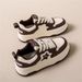2026 Fashion Sneakers Jogging Shoes Women Artificial PU Splicing Low Top Lace-Up Lace-Up Breathable Soft Sole Non-Slip Wear-Resistant Running Shoes_desvips.com