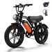 AVDL A50 Off-Road Electric Bike, 48V 15.6Ah Battery, Dual Suspension_desvips.com