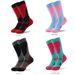 Two Pairs Cotton Socks Children's Ski Socks Thick Terry Bottom Warm Towel Long Tube Deodorant Winter Sports Socks_desvips.com