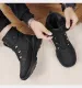free Shipping New Designer Men Womens Winter Couple Snow Mens Plush Thick Warm Cotton Shoes Short Boots A6bc_desvips.com