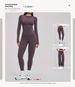 Winter Brushed Long-sleeved Yoga Wear High-intensity Fitness Wear Pilates Running Sports Long-sleeved Top_desvips.com