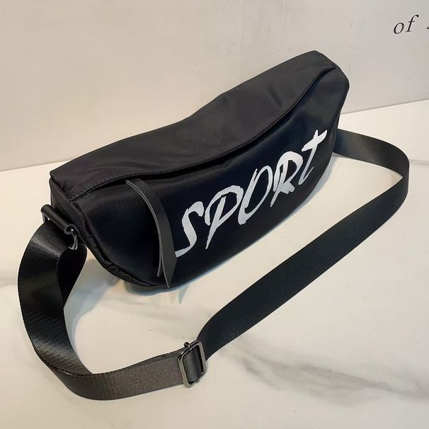 Fashion New Nylon Printed Messenger Casual Shoulder Anti-theft Bag Versatile Commuter Small Satchel_desvips.com