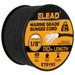 Heavy Duty Bungee Cord Roll, 1/8 Inch Diameter By 110 Feet Long, Marine Grade Outdoor Bungee Cords In Black, Super Elastic Shock Cords For Cargo, Camp_desvips.com