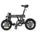 IScooter EB1 14-inch Electric Bicycle 350W Motor 36V7.8Ah Battery Electric Bicycle 40km Range 25km/h Speed City E-bike_desvips.com
