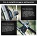 INBIKE 2.1 Inch Wireless Bike Speedometer Odometer Easy Install CR2032 Battery For Bicycles_desvips.com