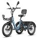 FAFREES F20 Mate II Electric Tricycle, 48V 21Ah Battery,Hydraulic Disc Brakes,Front & Rear Baskets_desvips.com