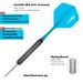 CyeeLife 20g Professional Steel Tip Darts With New One Piece Shafts Dont Fall Off And Not Easy To Break_desvips.com