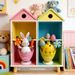 Easter Decorations, Cute Rabbit Chick Cartoon Ornaments For Desks, Counters, Indoor And Outdoor Decorations_desvips.com