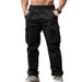 2025 Spring And Autumn Outdoor Men's Tactical Cargo American Style Casual Jogging Pants_desvips.com