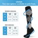 Sports Socks Sports Compression Socks For Men And Women Elastic Calf Socks Knee High Socks Outdoor Cycling Running_desvips.com