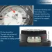 Outdoor Dive Noctilucent Compass Professional Waterproof Navigator Digital Scuba Luminous Balanced Watch For Swimming_desvips.com