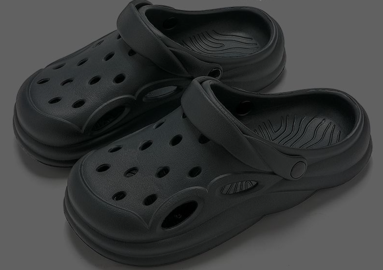 Odor-resistant Men's Summer Clogs Outdoor Wear, 2026 New EVA Non-slip Thick-soled Couple's Beach Sandals For Men_desvips.com