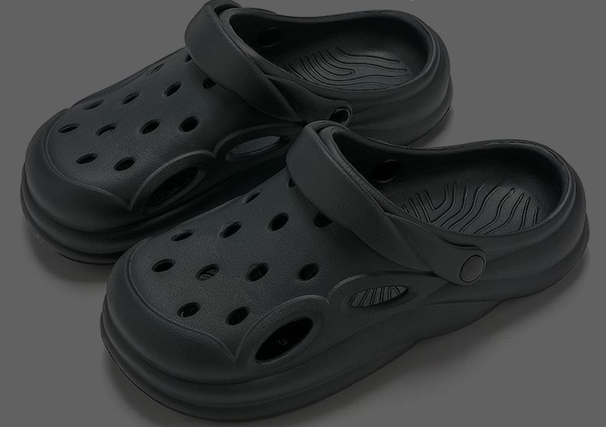 Odor-resistant Men's Summer Clogs Outdoor Wear, 2026 New EVA Non-slip Thick-soled Couple's Beach Sandals For Men_desvips.com