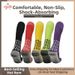 Men's Non-Slip Terry Cloth Soled Soccer Socks Knee High Sweat Wicking Breathable Quick Drying Children's Sports Socks_desvips.com