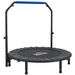 Trampolín De Fitness Adultos Ø122 Cm, Cama Elástica Plegable Con Mango Ajustable De 4 Niveles Y Azul_desvips.com