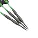 3pcs Of Metal High-grade Steel 20g Competition Training Carved Darts Rod Green Wing Entertainment_desvips.com