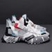 European Station Breathable Thin Section Summer Men's 2023 New Trendy Brand Sports Spring Soft Bottom Daddy Shoes Men_desvips.com