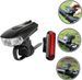 Generic Rechargeable Bike Light Set Modes Front Rear Led Cycling Lamps Easy Install Night Riding Safety_desvips.com