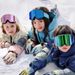 Full Plating Ski Goggles With Double-Layer Anti-Fog And Snow Blindness Protection, Compatible With Prescription Glasses / For Kids Aged 5-14 HK14_desvips.com