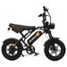 BAOLUJIE F2 Full Suspension Electric Bike, 48V 13Ah Removable Battery, 16"x4.0" Tires_desvips.com