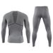 NOKO-Autumn/Winter Outdoor Sports Thermal Underwear Set, Men's Autumn/Winter Quick-Drying Seamless Underwear, Long Johns_desvips.com
