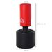 Sacco Da Boxe Da Terra Pesante Con Altezza Regolabile (145-172cm) , Sacco Da Boxe Pieno Base Da Riempire Con Acqua (100kg) Sabbia (120kg)_desvips.com