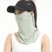 Sun Protection Face Mask For Women, UV Protection Ice Silk Neck Gaiter, Outdoor Cycling Face And Neck Protector, Breathable Sunshade_desvips.com