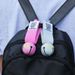 Outdoor Multifunctional Hiking Anti-Lost Bear Repellent Climbing Camping Backpack Pendant Key Metal Buckle Bell_desvips.com