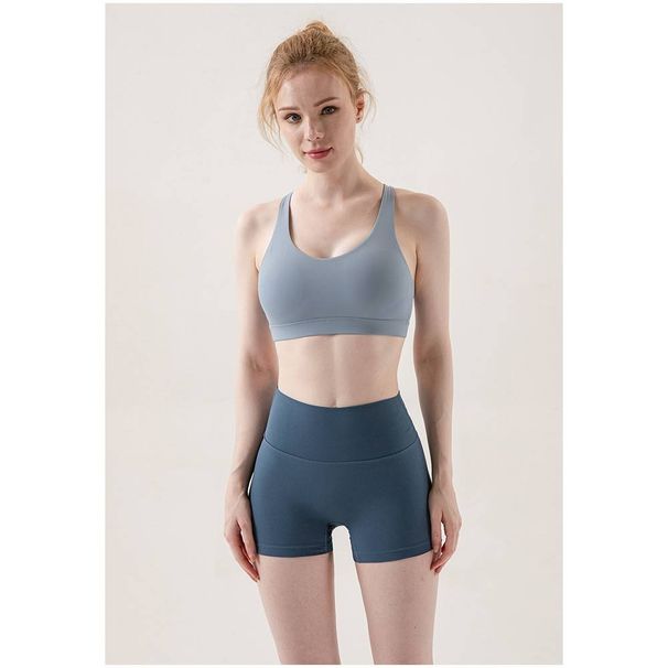 New External Wear Three-quarter Yoga Pants Female Summer Quick-drying High-waisted Buttocks Bottoming Pants Peach Buttocks Sports Shorts Fitness Pants_desvips.com