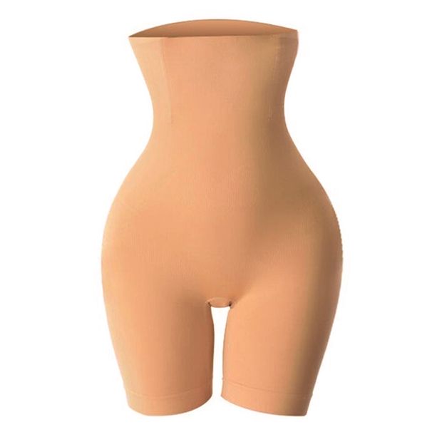 YBFDO Women's High Waist Flat Angle Shaper Pants Postpartum Buttocks Lifting Body Shaping Pants Slim Shorts Waist Trainer_desvips.com