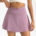 High Waist Yoga Skort Women's Sports Skirt For Tennis Running Outdoor_desvips.com