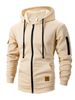 2025 New Autumn Men Sweatshirts Long Sleeve Hoodie Zipper Closure Jacket Hoodies Sweatshirt Slim Fit Male Clothing_desvips.com