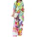Women's Style Printed Loose Long Sleeve Wide Leg Pants Fashion Suit_desvips.com