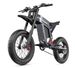 Shengmilo S900 E-Mountain Bike 60V 30Ah Battery 1500W 65km/h Max Speed Dual Suspension 20*4.0 Fat Tire Adult Electric Bicycles_desvips.com