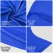 Breathable Cycling Headgear Single Color Shawl Balaclava Fishing Sunshade UV Protection Ice Silk Face Mask Sports Outdoor Accessory_desvips.com
