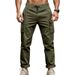 2025 Spring And Autumn Outdoor Men's Tactical Cargo American Style Casual Jogging Pants_desvips.com