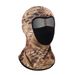 Men's Full Coverage Sun Protection Headgear Breathable Mesh Hood Lycra Python Camouflage Motorcycle Riding Face Mask_desvips.com