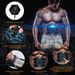 Vibration Fitness Massager Patch EMS Pulse Lazy Home Abdominal Muscle Patch Abdominal Instrument Thin Belly Thin Waist Fitness Instrument_desvips.com