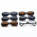 New Oval Metal Sunglasses Fashion Male Female Brand Designer Sun Glasses Retro Men Outdoor Sports Fishing Goggles_desvips.com