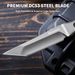 EDC Fixed Blade Knife With Sheath, 2.83 Inch Outdoor Survival Blade, Full Tang Hunting Knife For Men And Women, Model BS-02_desvips.com