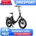 ONESPORT OT16 Max 20" Folding Electric Commuter Bike 500W Motor 48V 18Ah Battery Support APP_desvips.com