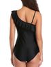 Maternity One-Piece Swimsuit - Off-Shoulder Ruffle Design Supportive & Comfortable For Pregnancy Sexy & Stylish For Beach & Pool_desvips.com