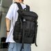Schoolbag Men's Trendy Functional Sports Outdoor Street Large Capacity Student Backpack Parka Computer Travel Bag_desvips.com