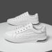 Crocodile European Station New Leather Black Casual Board Versatile Fashion Men's Shoes_desvips.com