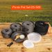 Camping Cookware Set - 5-6 Person Non-Stick Pot & Kettle For Outdoor Picnics & Road Trips (Complete Family Cooking Kit)_desvips.com