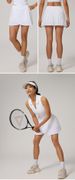 Featherlight Pleated Sports Skirt With Pockets 5A Antibacterial Breathable Women's Activewear_desvips.com