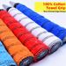 Durable Cotton Hand Towel For Badminton Tennis Racket Grips - Absorbent Anti-Slip Straps Shock Absorption_desvips.com