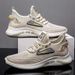 2025 Spring And Autumn New Breathable Korean Style Trendy Canvas Casual Lightweight Non-Slip Running Sports Men's Shoes_desvips.com