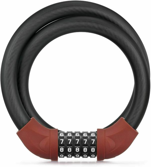 ROCKBROS Bicycle lock E-bike 5-digit combination lock Motorcycle, Scooter, Mountain bike, 3 styles_desvips.com